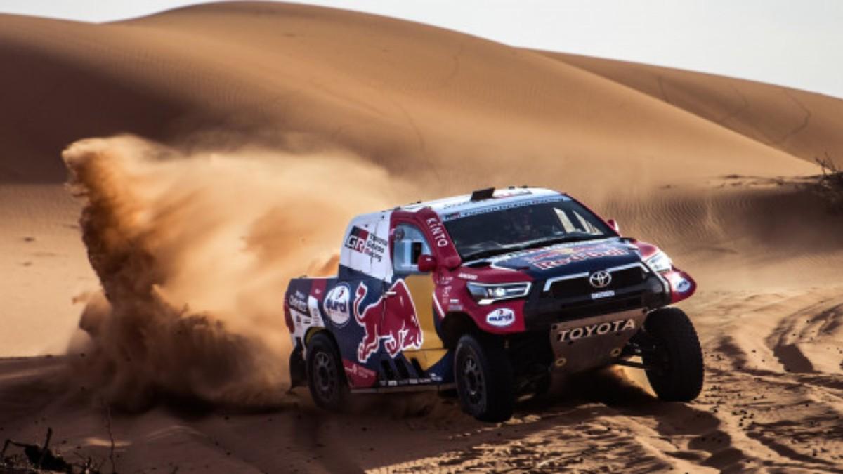 La primera etapa del Rally de Hail fue para el qatari Nasser Al Attiyah