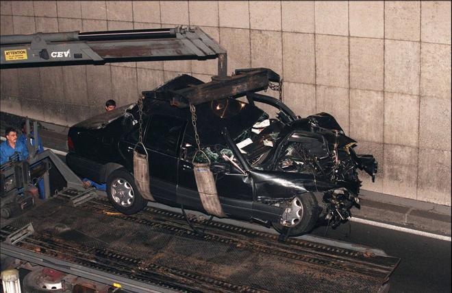 El accidente de Diana de Gales y Dodi Fayed en París