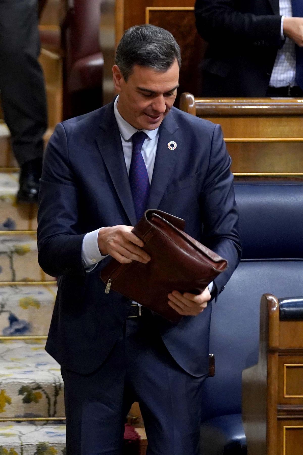 Segundo día de la moción de censura de Vox contra Pedro Sánchez