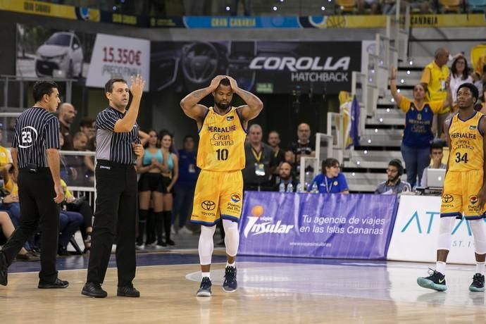 26.09.19. Las Palmas de Gran Canaria. Baloncesto ACB Liga Endesa temporada 2019/20. Herbalife Gran Canaria -  C. Zaragoza. Gran Canaria Arena . Foto Quique Curbelo  | 26/09/2019 | Fotógrafo: Quique Curbelo