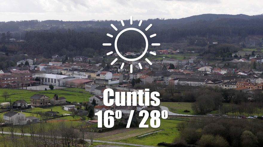 El tiempo en Cuntis: previsión meteorológica para hoy, martes 1 de julio