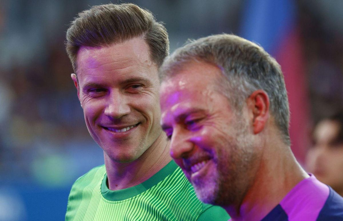 Ovació i perdó per a Ter Stegen