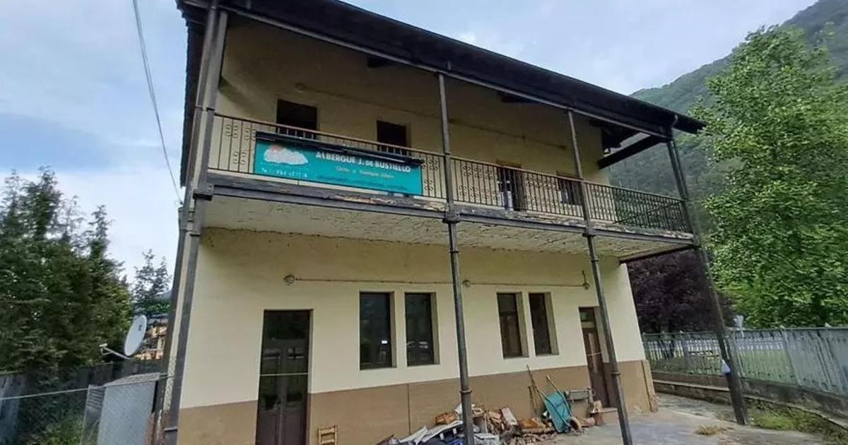 El albergue juvenil de Bustiello.