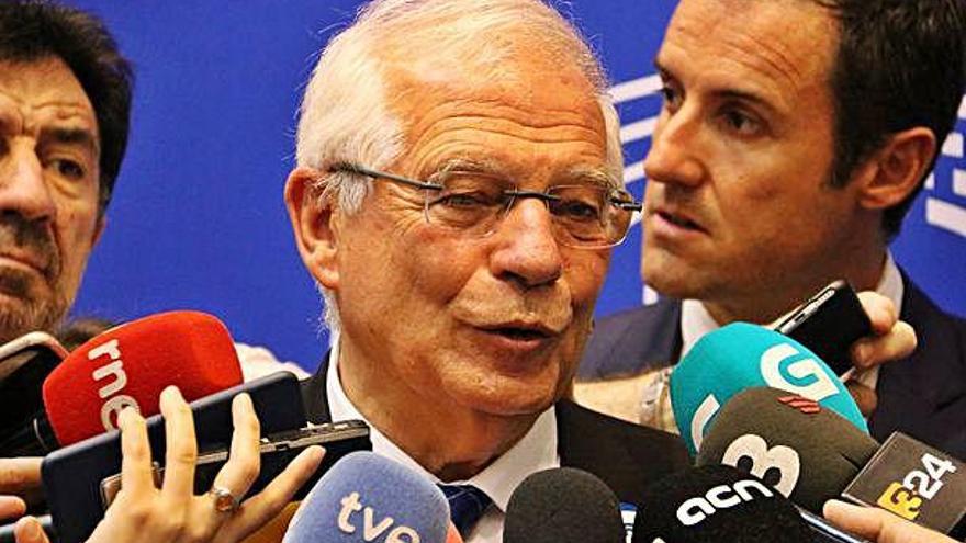 El ministre espanyol d&#039;Exteriors en funcions, Josep Borrell