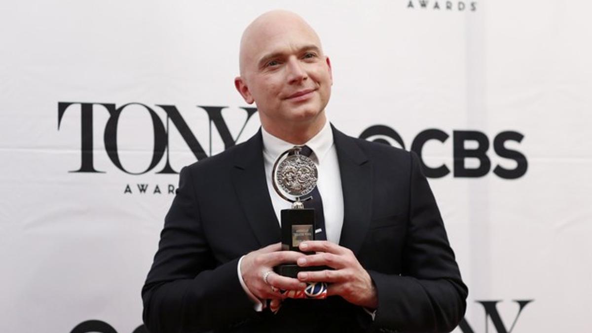 Michael Cerveris, ganador del Tony al mejor actor por el musical 'Fun Home'.