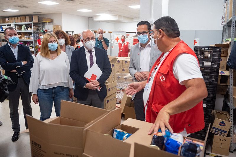 Antonio Morales conoce de primera mano la labor de Cruz Roja