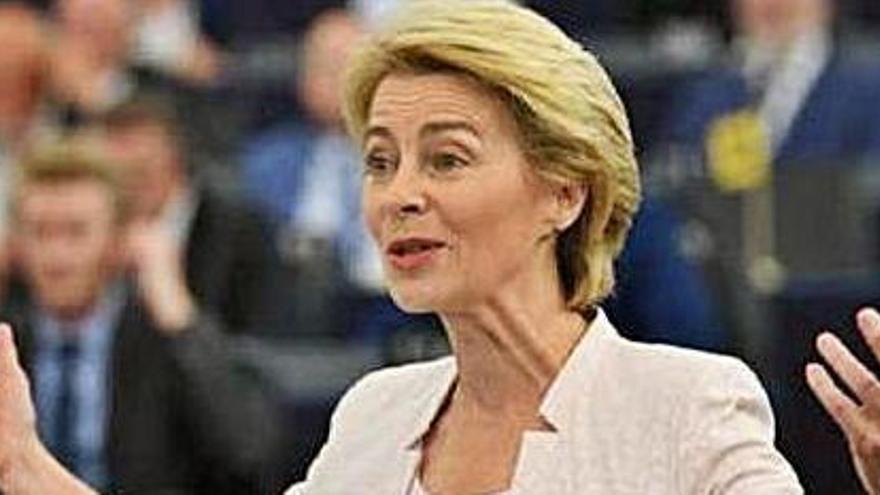 Ursula von der Leyen, presidenta de la Comissió Europea