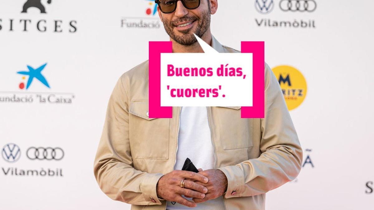 Miguel Ángel Silvestre en el photocall del Festival de Sitges