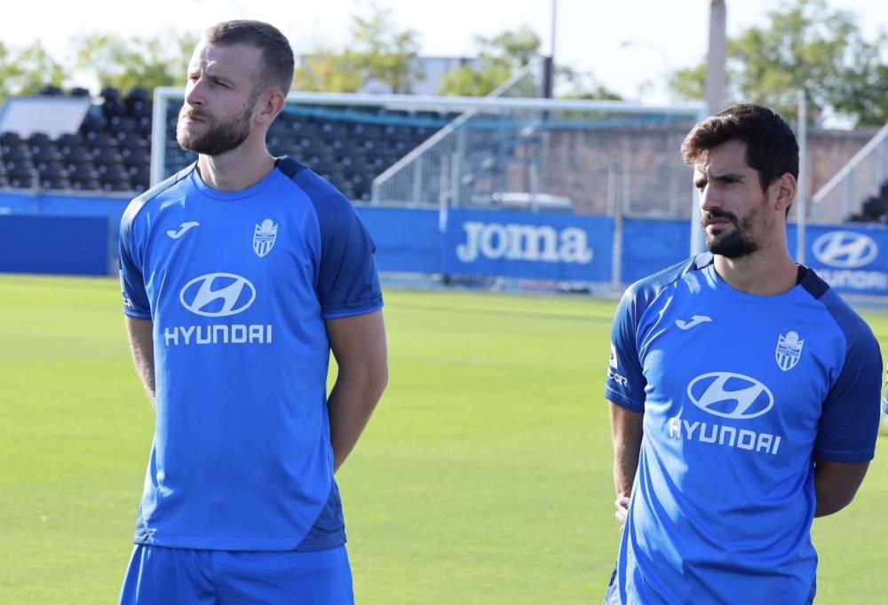 Primer día de trabajo del Atlético Baleares de Jordi Roger