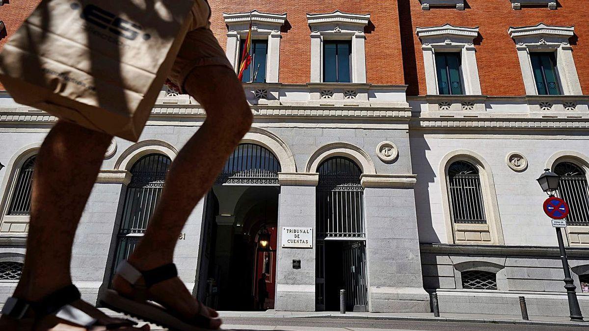 Façana del Tribunal de Comptes, situat a Madrid