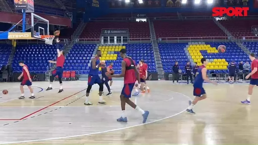 El Barça se prepara para recibir al Estrella Roja
