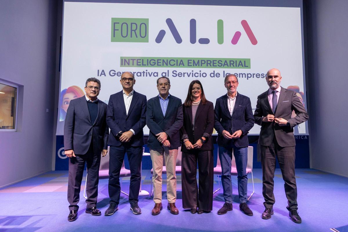 Toni Cabot, Manuel Palomar, Alfonso Ureña, Beatriz Botella, Senén Barro y David Ivorra.