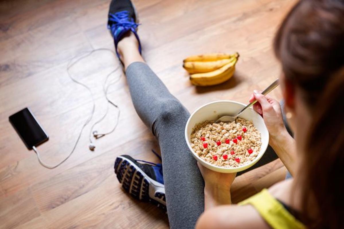 Deporte y comida sana