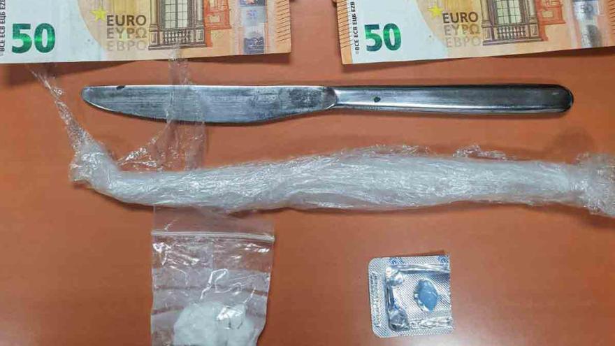 Dos detenidos por traficar con cocaína y cristal en Sóller