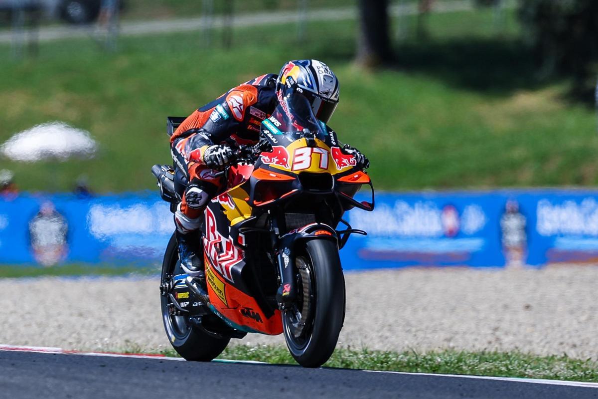 El piloto español de MotoGP Pedro Acosta (KTM)