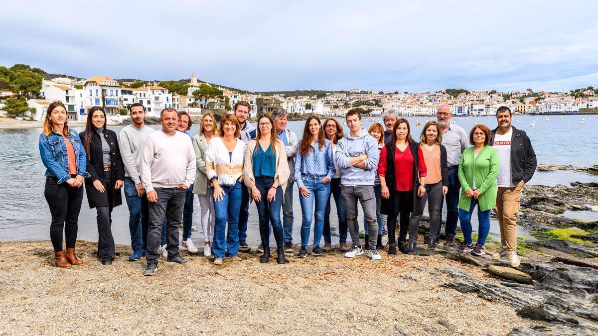 La candidatura de Fem Cadaqués de Pia Serinyana.