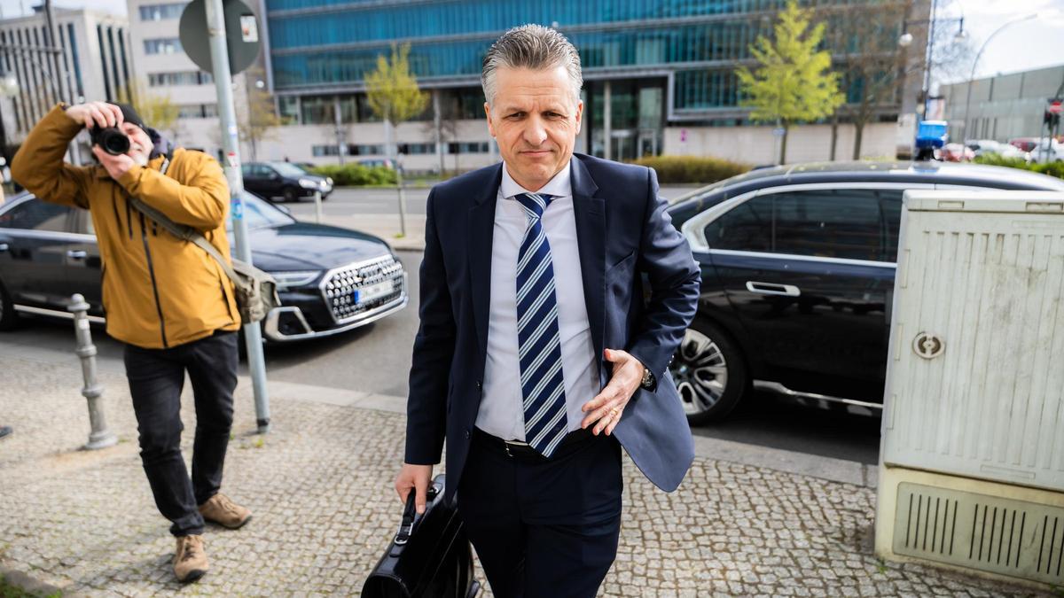 El gerente parlamentario de la facción de la Unión Demócrata Cristiana (CDU) y de la Unión Social Cristiana (CSU) en el parlamento alemán Bundestag, Thorsten Frei.
