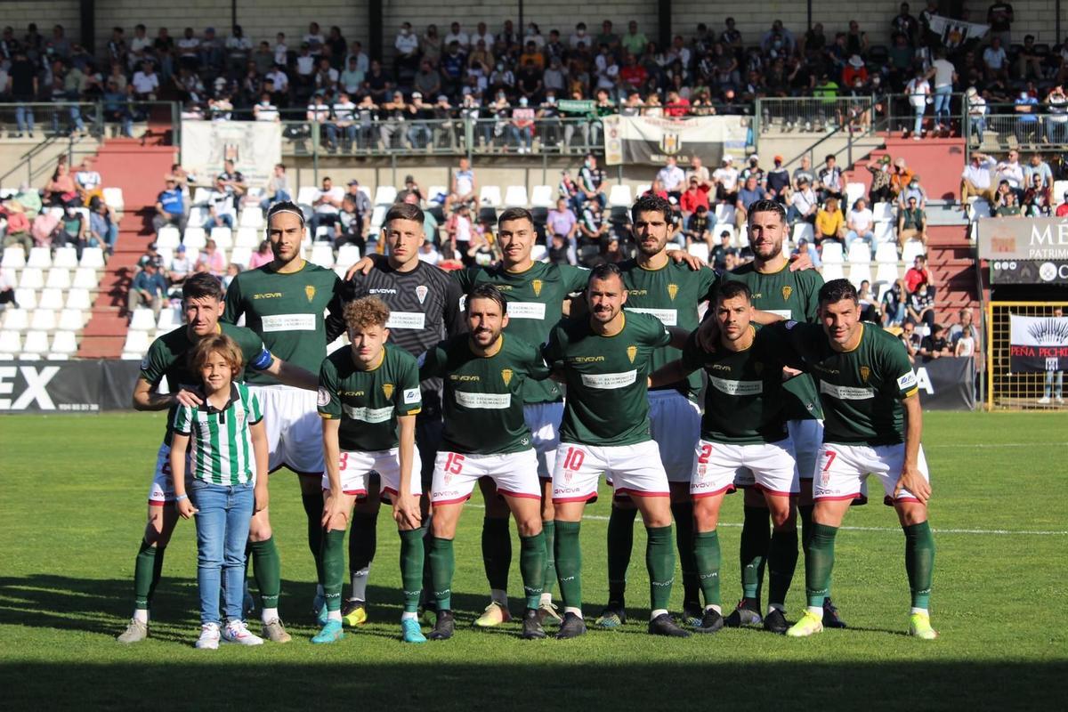 El once del ascenso en Mérida.