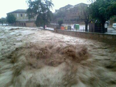 Fotogalería: Lluvias torrenciales en Aragón