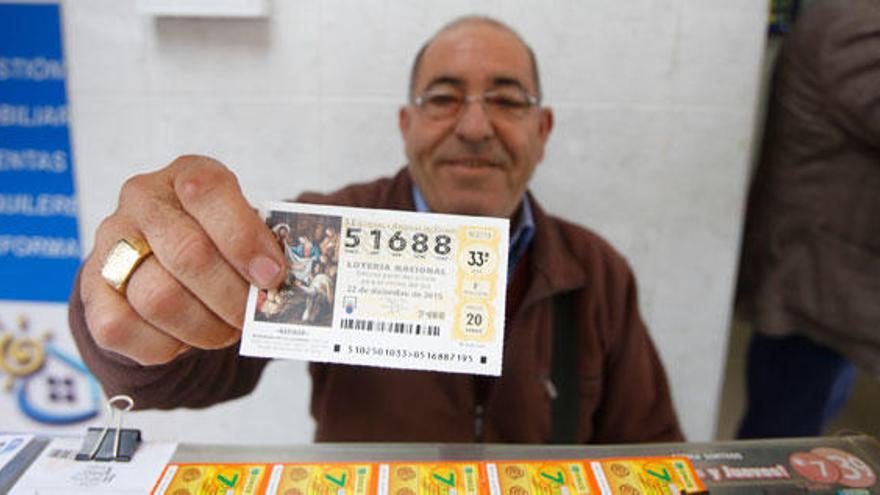 El vendedor de la ONCE agraciado con el quinto premio en El Campello