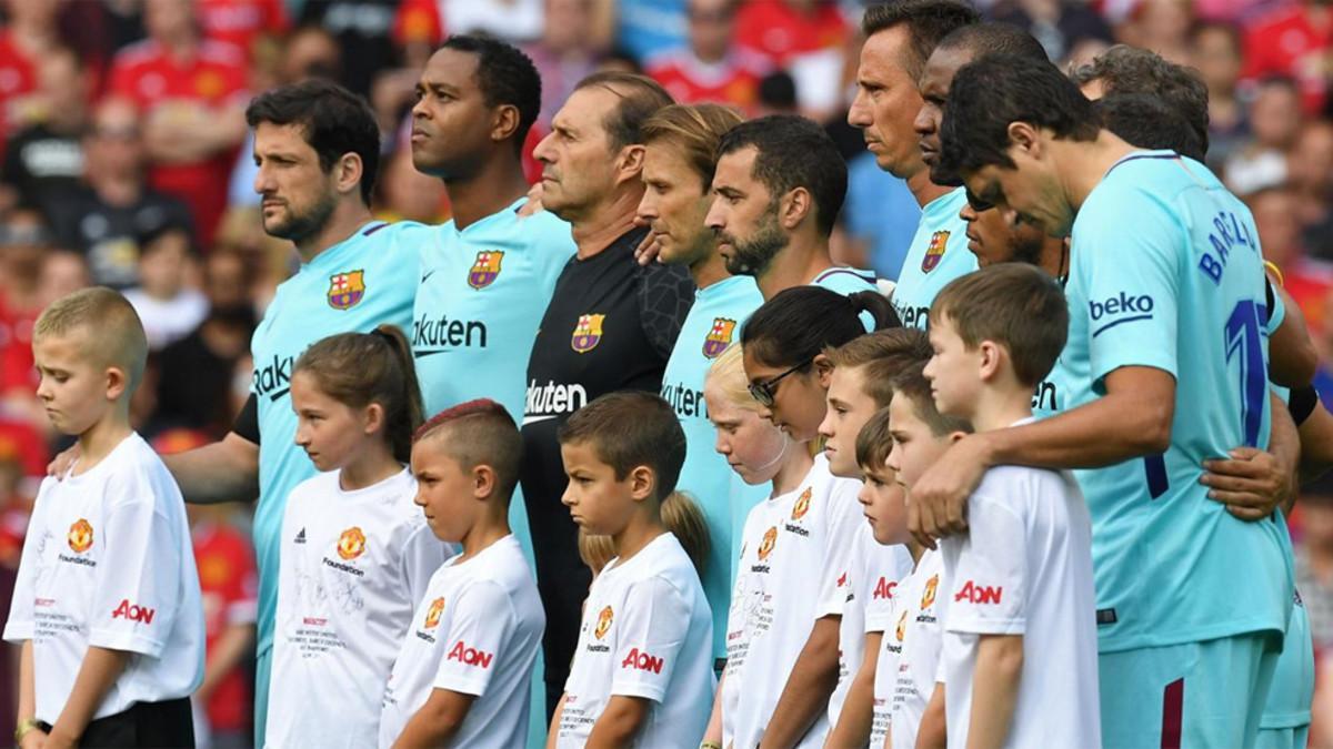 La última aparición del Barça Legends tuvo lugar el 2 de septiembre en Old Trafford, contra el Manchester United Legends (2-2)