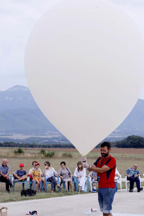 Llancen dues sondes a l'estratosfera des del Pla de l'Estany