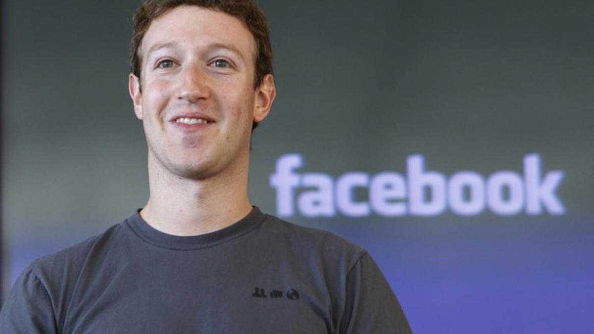 El creador de Facebook, Mark Zuckerberg.