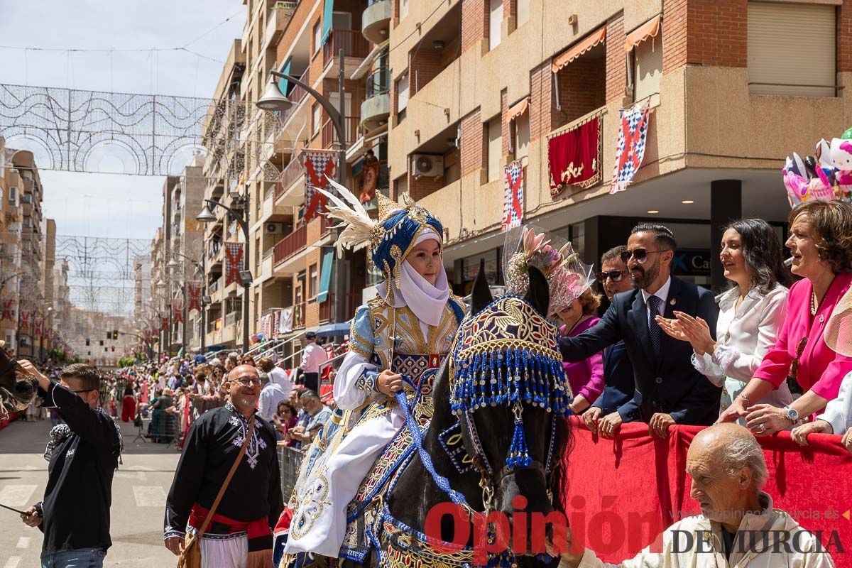 Desfile infantil del Bando Moro en las Fiestas de Caravaca