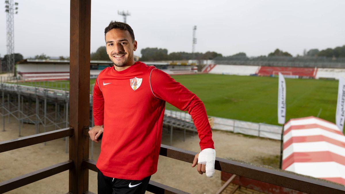 Sito Barrera, en el Municipal de Barbastro