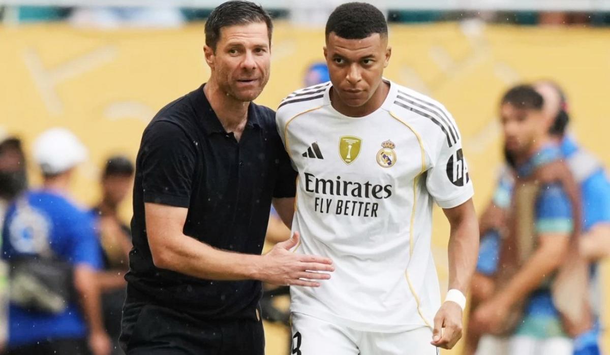 Xabi Alonso doesn't give Mbappé a rest