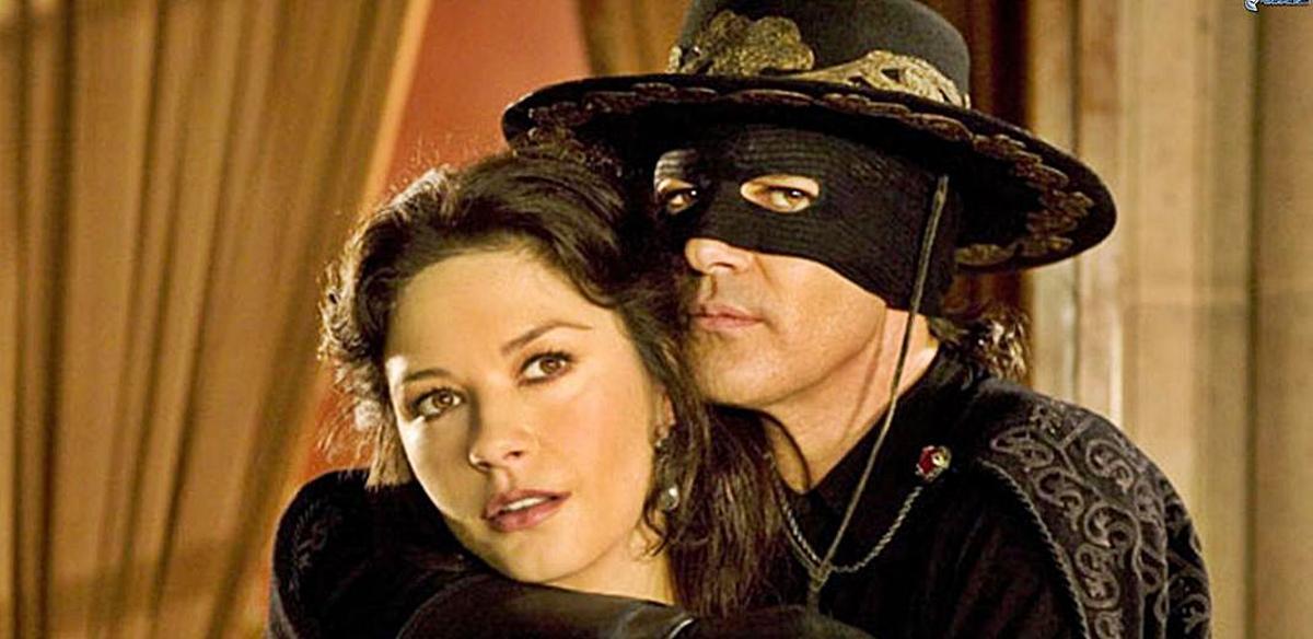 Antonio Banderas y Catherine Z. Jones, en la película «El Zorro». | LEVANTE-EMV