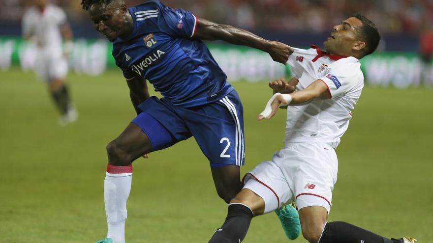 El Sevilla supera por la mínima al Olympique de Lyon