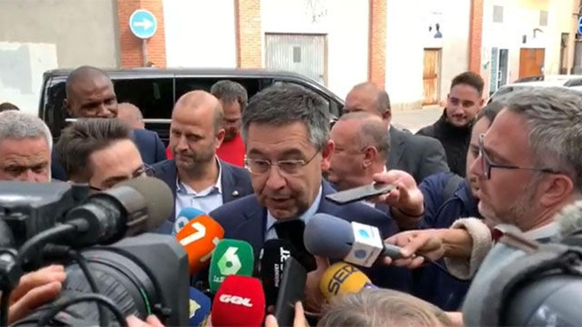 Así ha sido la llegada de Bartomeu a Cartagena