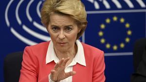 La presidenta de la Comisión Europea, Ursula von der Leyen, en una imagen de archivo.