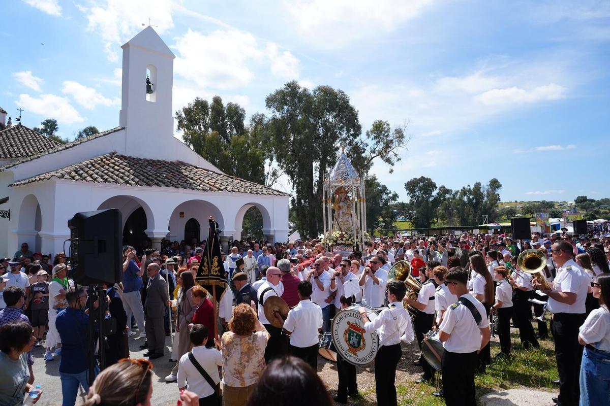 Torrecampo vive con luz propia la romería de Nuestra Señora de las Veredas Torrecampo vive con luz propia la romería de Nuestra Señora de las Veredas