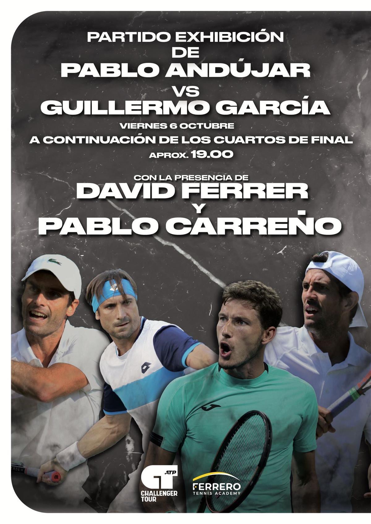 Partido de Exhibición en la Ferrero Tennis Academy