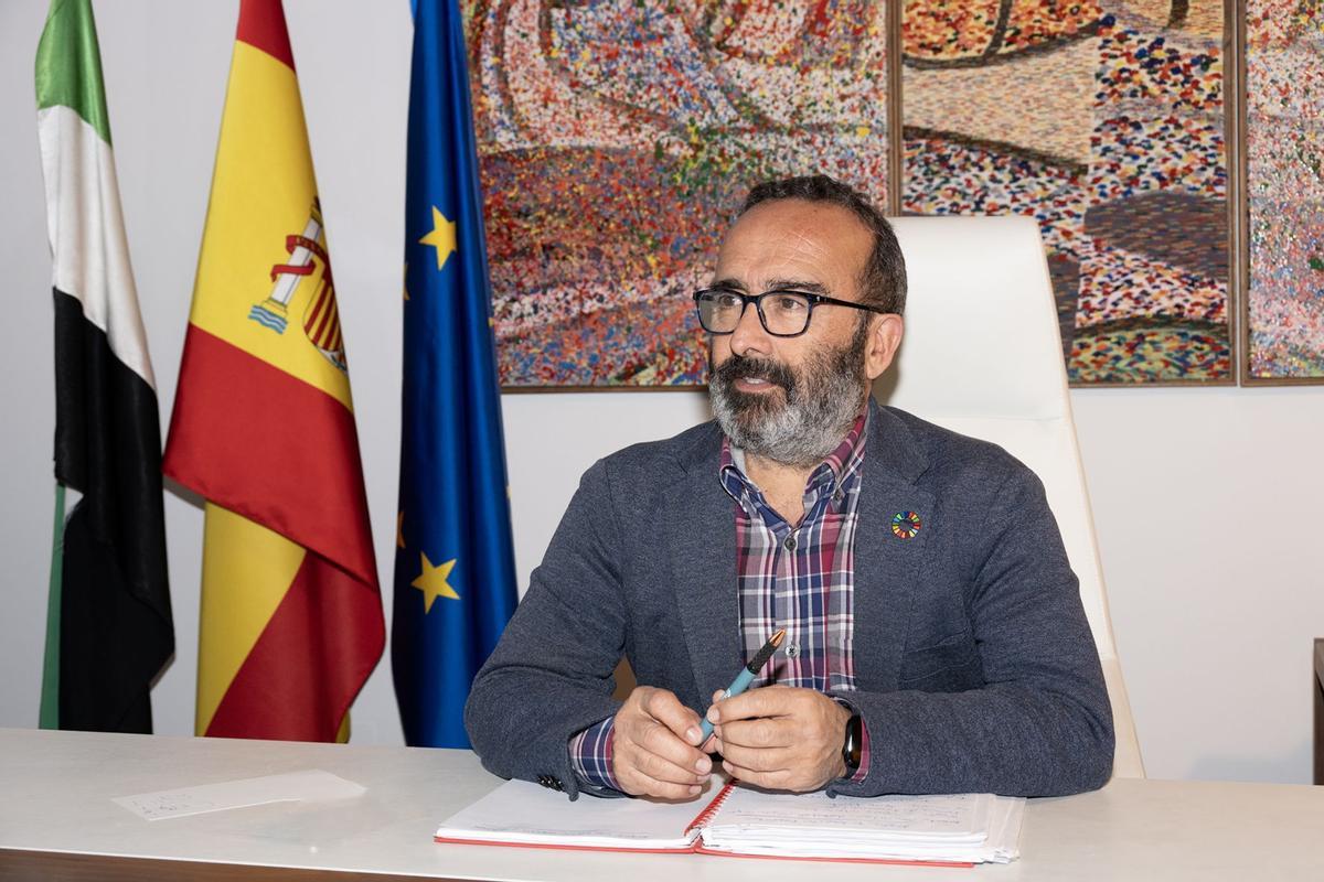 Miguel Ángel Morales, presidente de la Diputación de Cáceres