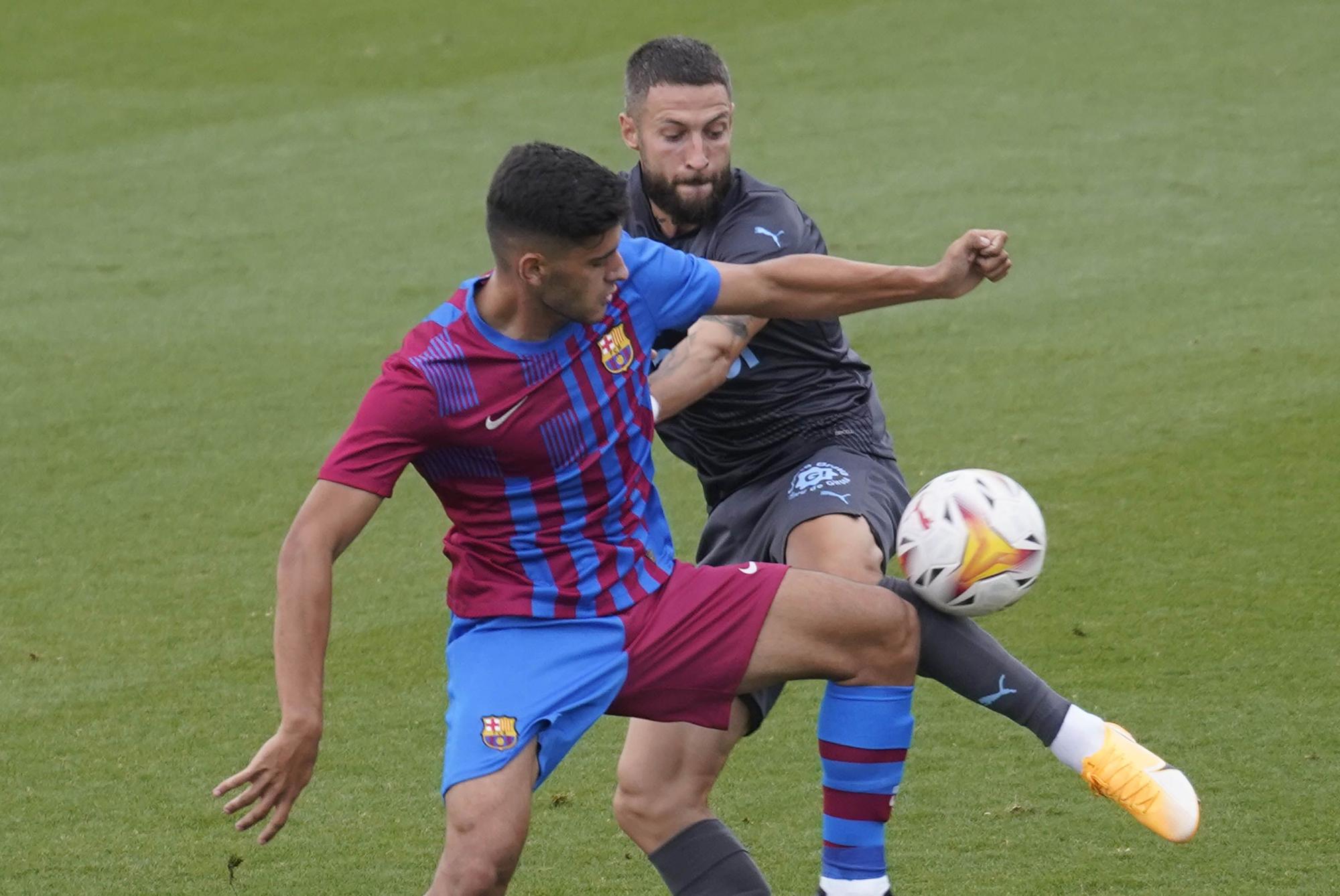 El Girona - Barça B en imatges