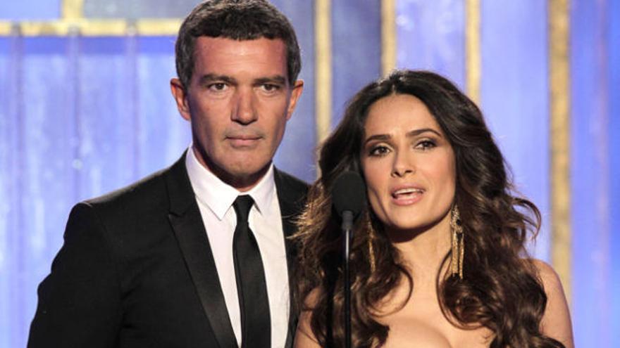 Antonio Banderas y Salma Hayek.