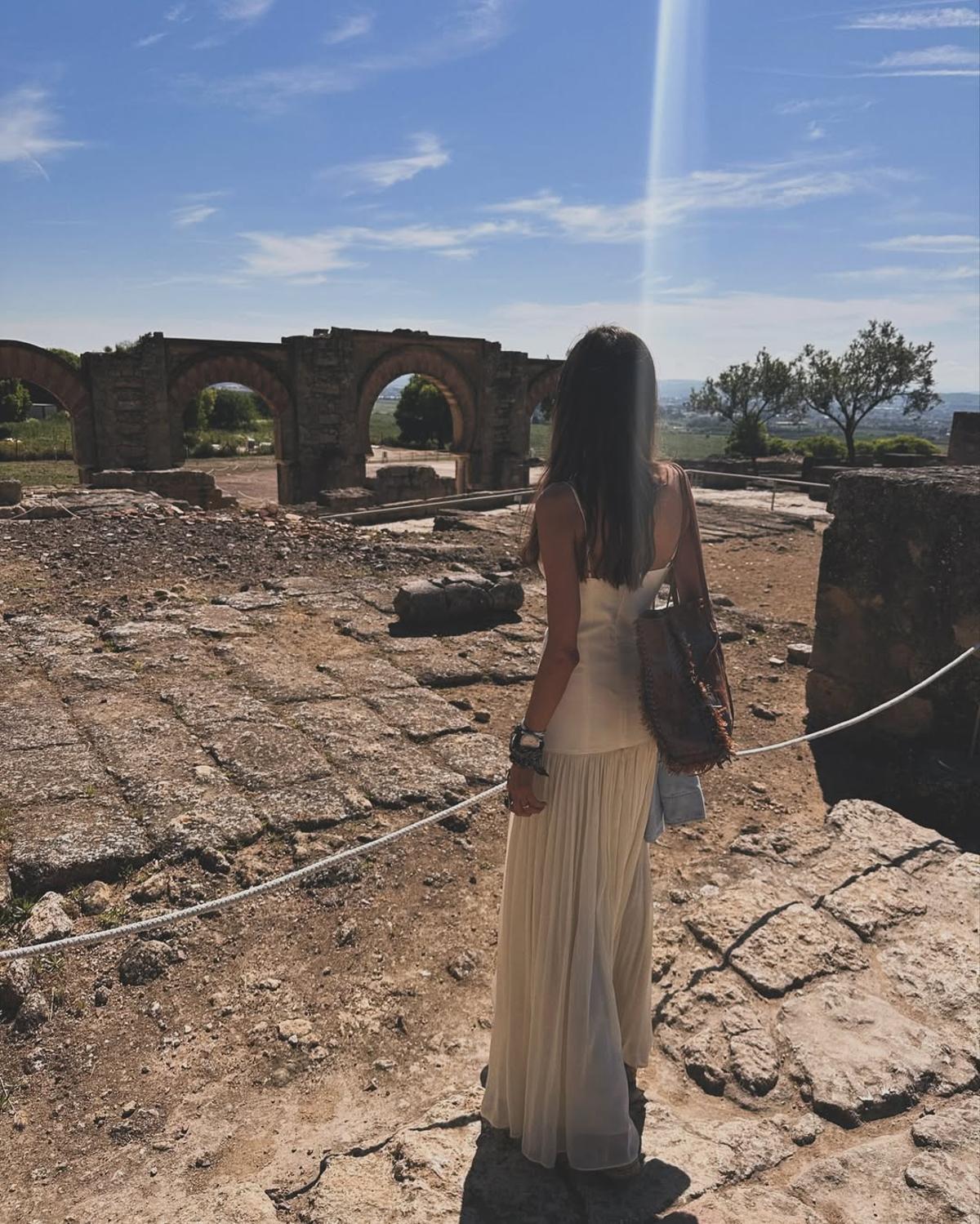 Sara Carbonero, en Medina Azahara.