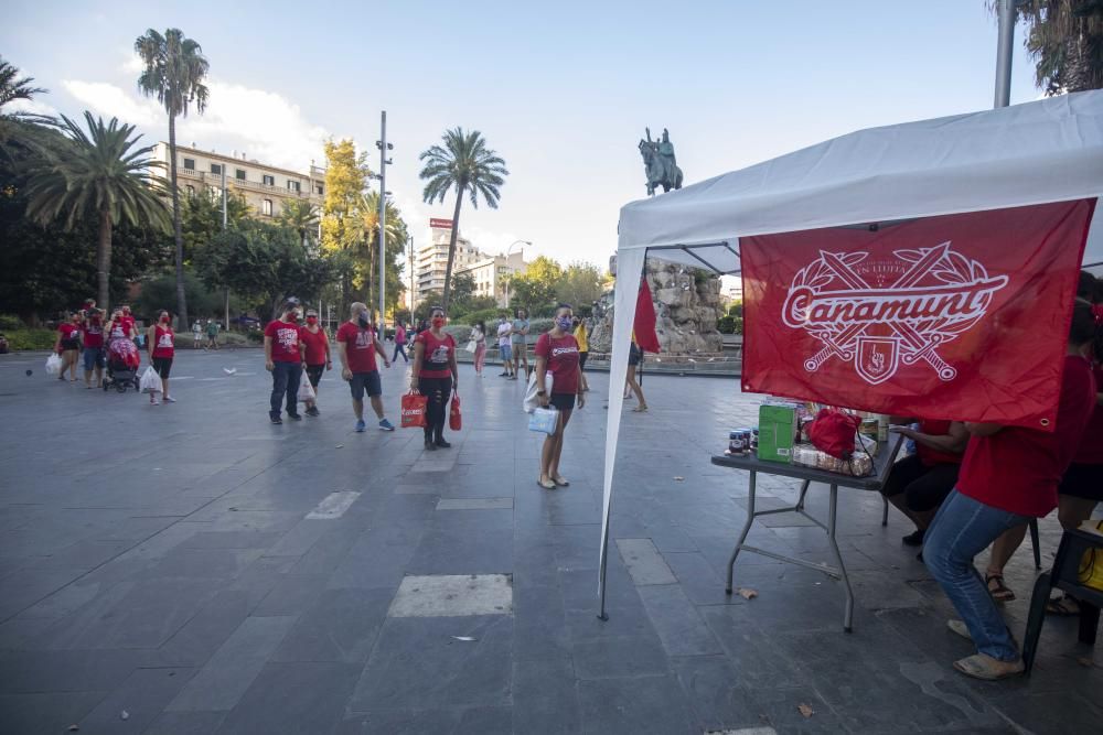 Canamunt y Canavall comienzan la recogida de alimentos