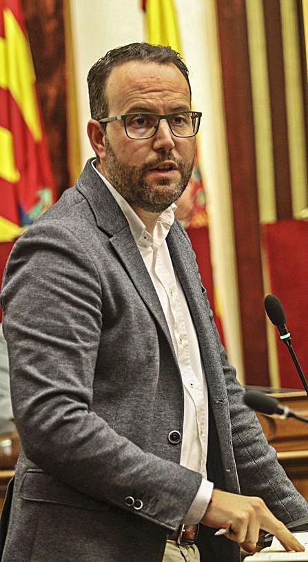 El portavoz del PSOE, Héctor Díez. | ANTONIO AMORÓS