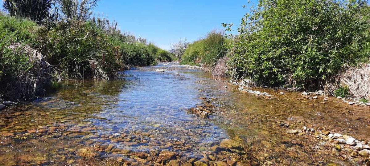 Imagen de hace una semana. Una mota en el término de Benifairó y otra en el de Simat de la Valldigna