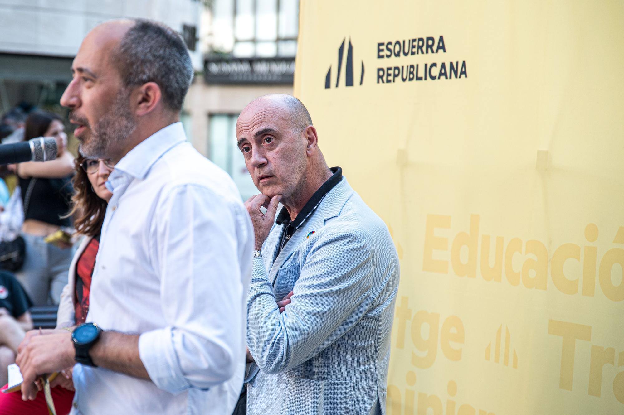 L’acte d’ERC a les eleccions europees del 9 de juny a la capital del Bages amb Tomàs Molina, en imatges