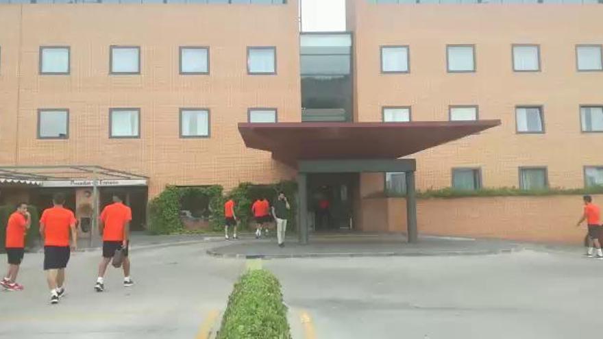 El equipo se 'encierra' en el hotel Posadas sin Santos