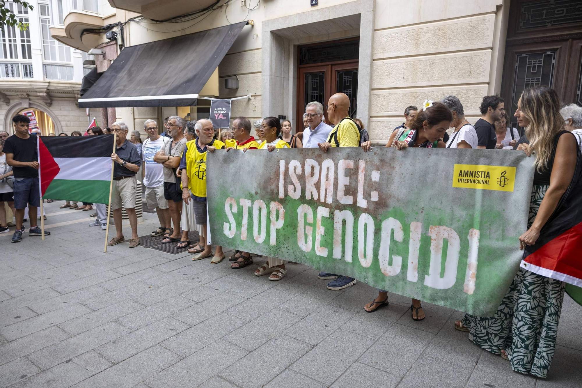 FOTOS | Clamor en Palma para exigir la protección de la flotilla hacia Gaza