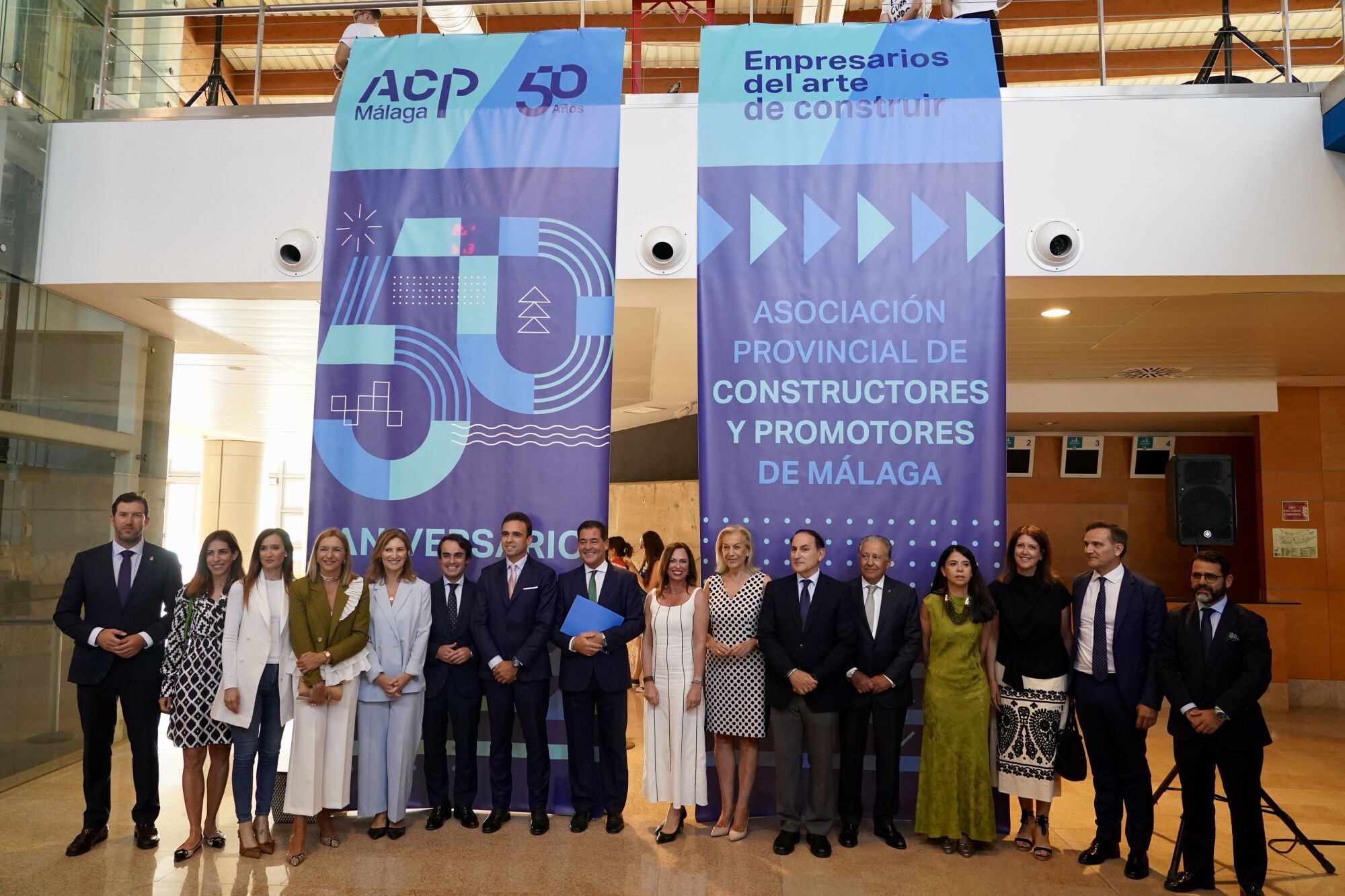 La ACP de Málaga celebra sus 50 años con un homenaje a sus empresarios