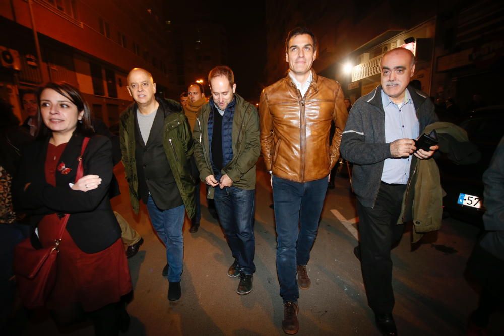 Pedro Sánchez en Castelló