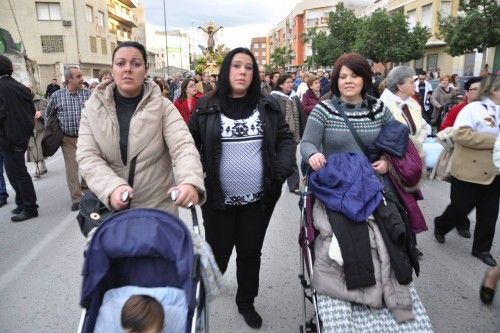 Regreso del Santo Cristo hasta su ermita desde San Jose? Obrero en Cieza