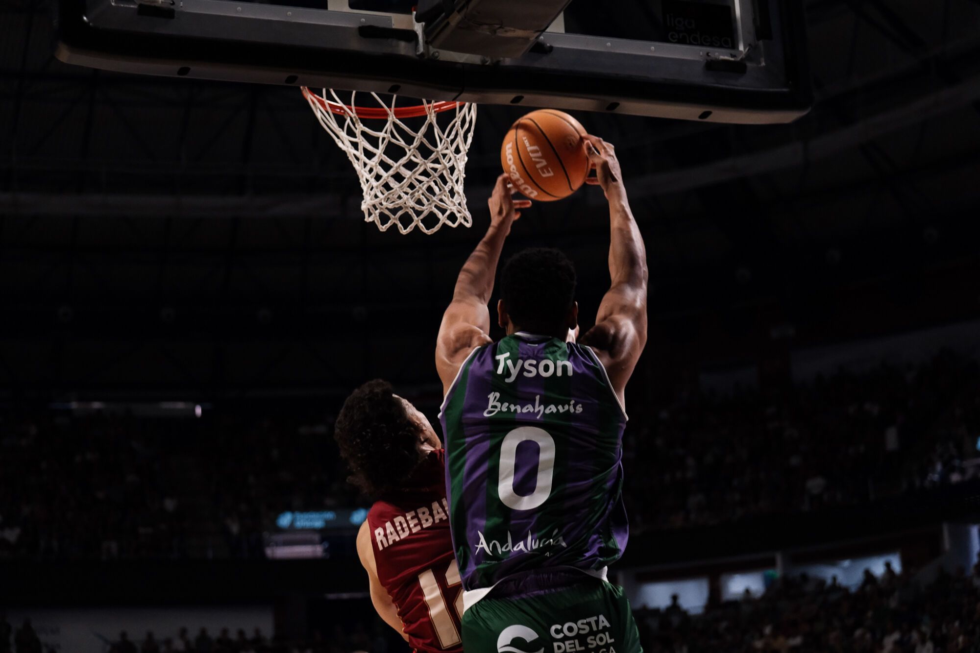 Imágenes del partido del UNICAJA vs UCAM Murcia en el Martín Carpena